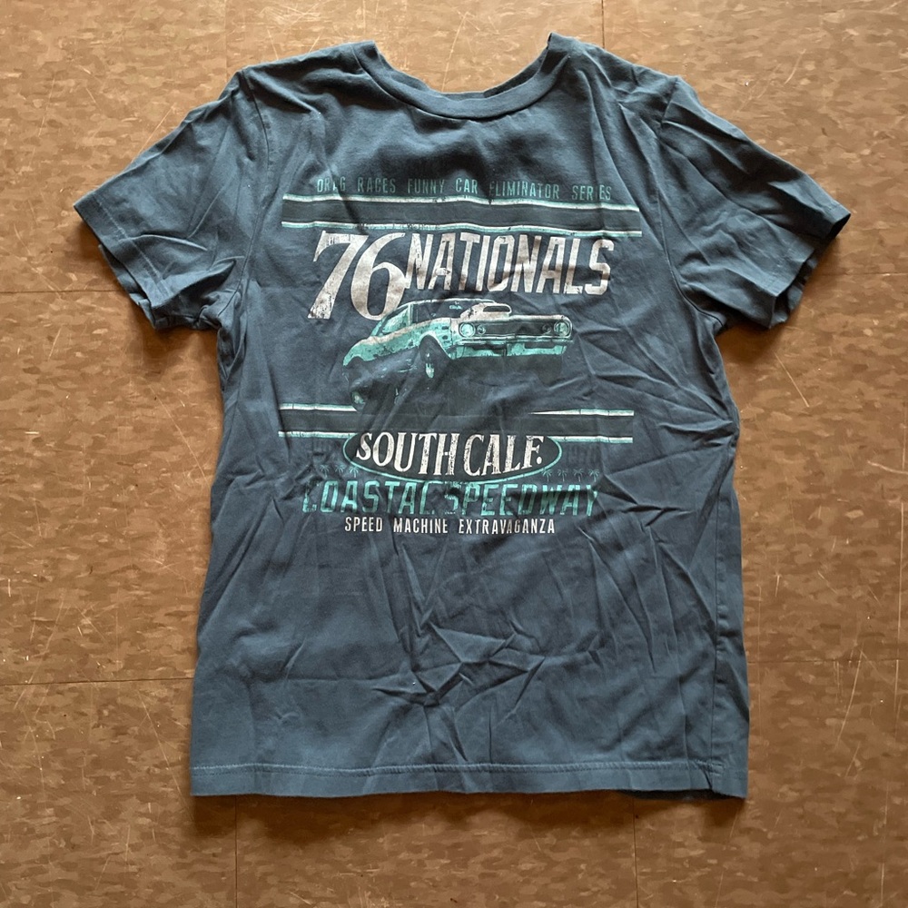 Kids Graphic Tee in Blue